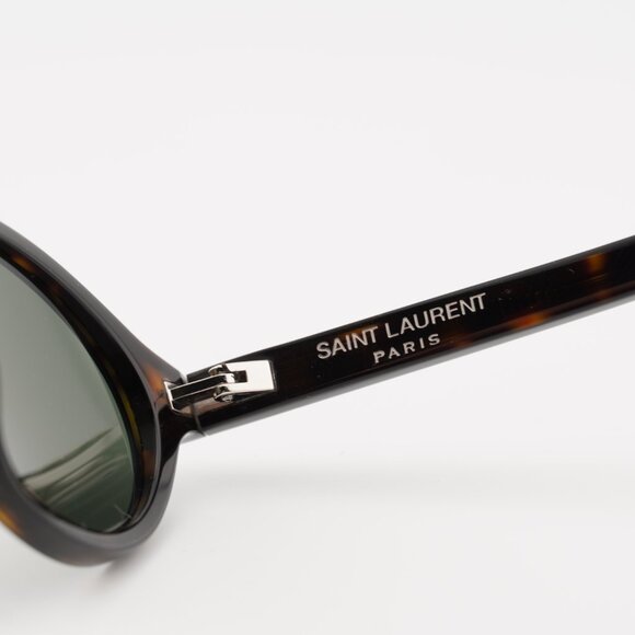 Saint Laurent SL751JEANNE 002 Sunglasses Havana Oval Frame, Grey Lenses main image 4
